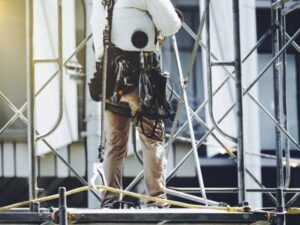 高所作業・足場工事の安全管理イメージ